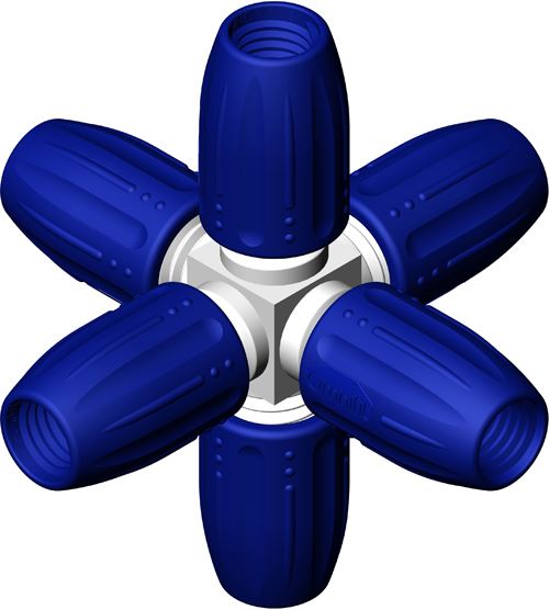 DIBA OMNIFIT CONNECTOR, 6-WAY