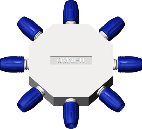 DIBA OMNIFIT CONNECTOR, 8-WAY