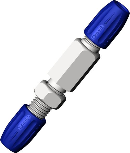 DIBA OMNIFIT CONNECTOR, 2-WAY, MOUNTABLE