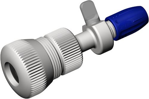 DIBA OMNIFIT VALVE, UNIVERSAL CONNECTOR