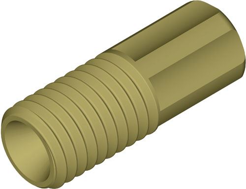 DIBA OMNIFIT INVERTED CONE FTG, 1/4-28, 1/16