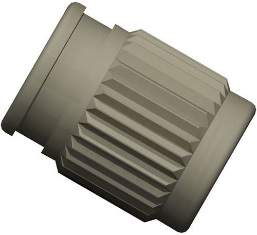 DIBA OMNIFIT CONNECTOR, 1/4-28F, 1/16