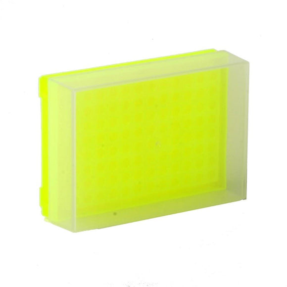 95 Well Preparation Rack, with cover Fluorescent Y