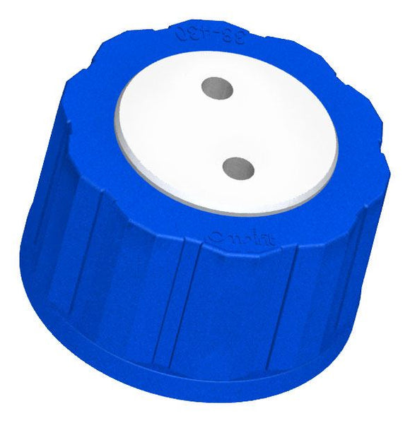 DIBA OMNIFIT T-SERIES CAP, 38-430, 2 PORTS