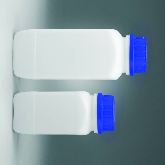 BOTTLE,HDPE,WM,SQUARE,1000ML,6/PKG