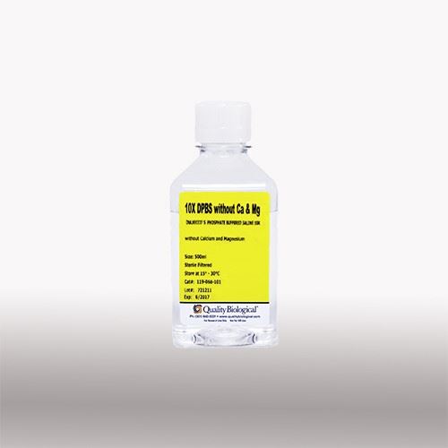 DPBS, 10X w/o Ca & Mg (Dulbecco's Phosphate Buffer