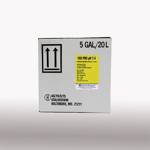 PBS, 10X pH 7.4 (Phosphate Buffered Saline), steri