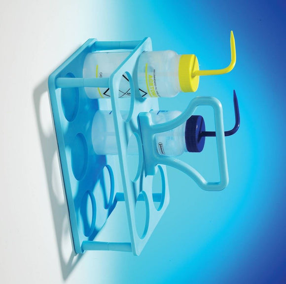 CARRIER,PP,WASH BOTTLE,BLUE