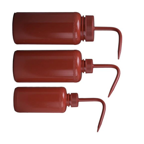 BOTTLE,WASH,PE,NM,WITH/RED CLOSURE,16OZ,QTY(6)