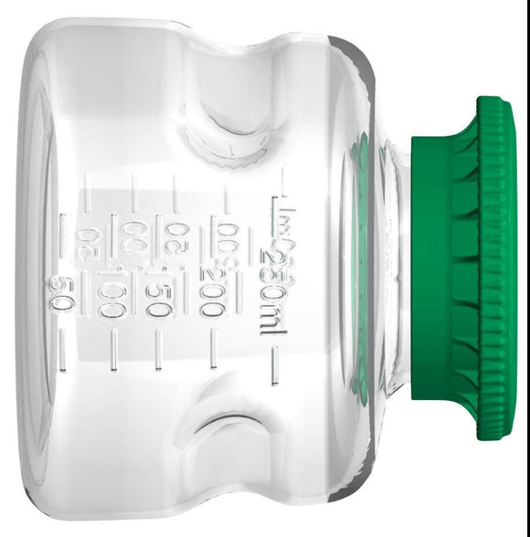 Media Bottle, 250 ml, PETG, Sterile Case of 23