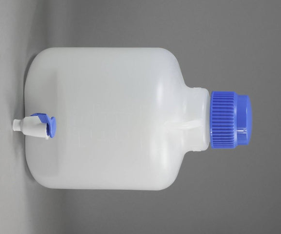 CARBOY W/SPIGOT,2.5 GALLON,PP