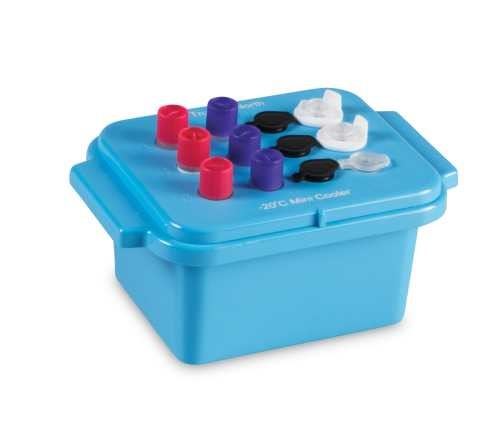 True North® Mini-Cooler, Green, 0oC Gel Lid 32 Pla