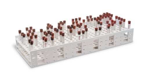 HS Mega Rack Double for 13-16mm tubes, Blue – LabCloud Plus+