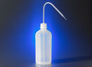 500mL Reusable Plastic Wide Mouth Wash Bottle, Low