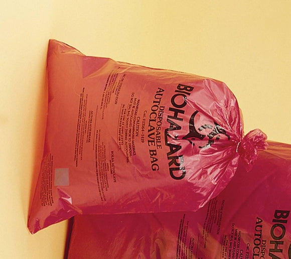 BAG,PP,WR,SUPER BIOHAZARD DISPOSAL,QTY(100)