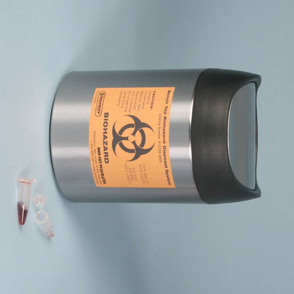 BENCH TOP DISPOSAL CAN