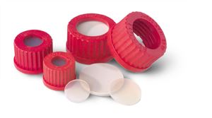 PTFE Faced Silicone Septa for GL25 Open Top PBT Sc