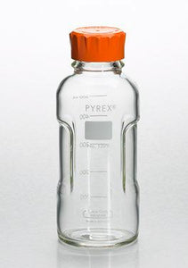 PYREX 125mL Round Media Storage Bottles, with GL45