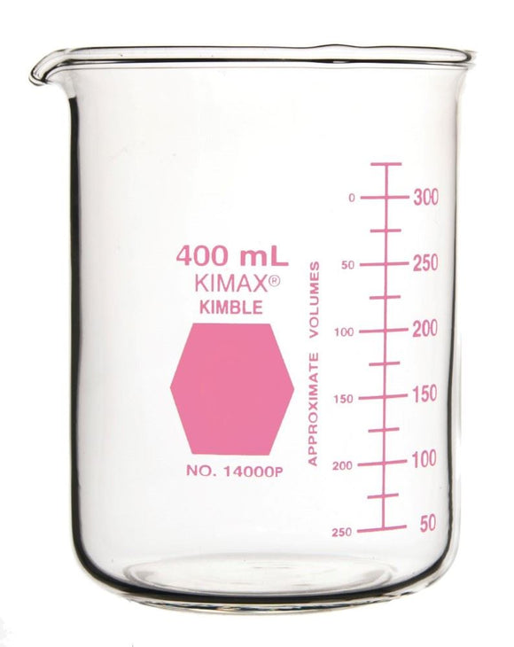 BEAKER,GRIFFIN,LOW,PINK SCALE,100MLColorware Low F