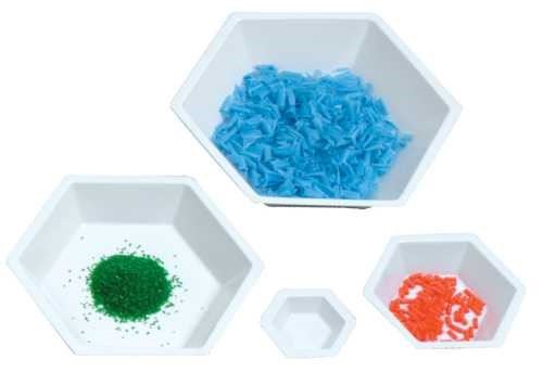 Gravity™  Hexagonal Weigh Boat, small anti-static