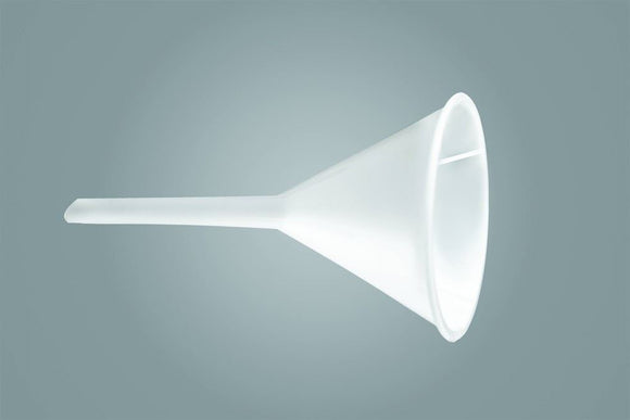 FUNNEL,PP,LONG STEM,70MM,6/PKG,24/CASE