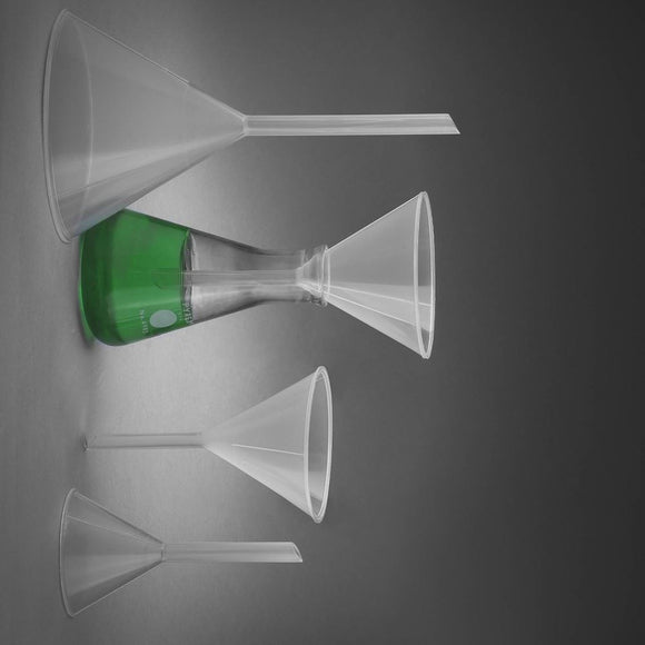 FUNNEL,PP,STANDARD STEM,65MM,12/PKG