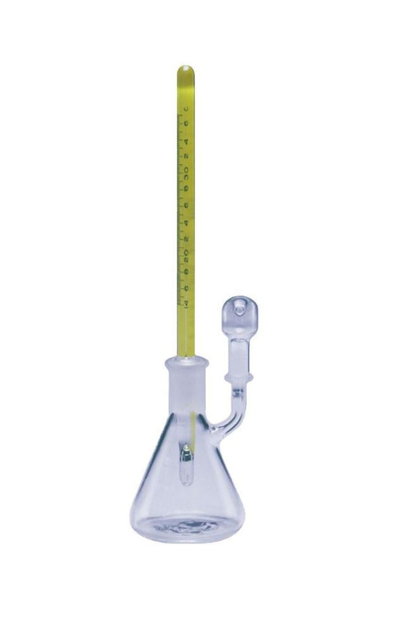 PYCNOM COMP,10ML W/RED LIQ THERM,14-38CPycnometer