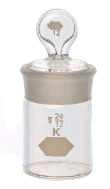 BOTTLE,WEIGHING,CYL,TALL,PLUG,25X40MMTall Cylindri