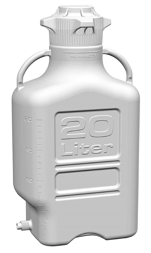 Carboy, 20L, PP, 120mm Cap, w Spigot Each