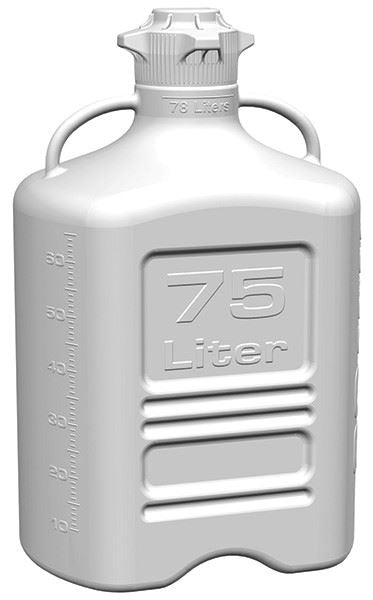 Carboy, 75L, PP, 120mm Cap Each