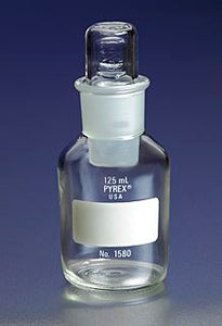 PYREX 125mL Wide Mouth Reagent Storage Bottles wit