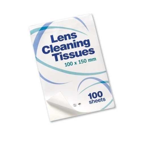 HS Lens Tissue , 20 books of 100 Sheets 100x150mm