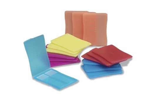 HS 2-Place Slide Mailer, PP, Natural, pk24