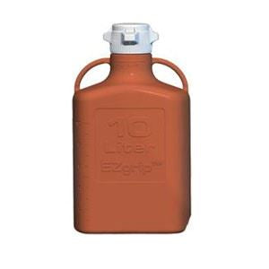 Carboy, 10L, Amber HDPE, 83B Cap, w Spigot Each