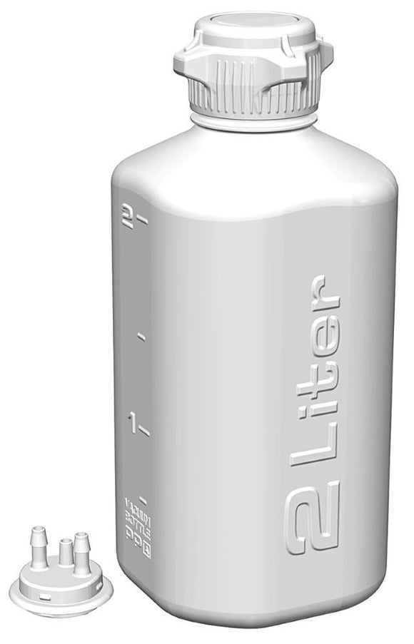 HD Bottle, 2L, PP, 53B Cap, 1/4