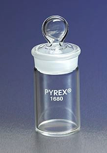 PYREX 45mL Tall Weighing Bottle with Short Length