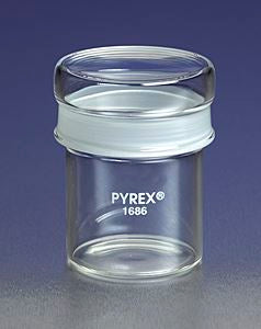 PYREX 16mL Standard Weighing Bottle with Short Len