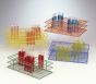 POXYGRID,RACK,WIRE,TEST TUBE,GREEN,
