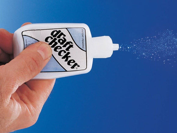 DRAFT CHECKER,AIRFLOW DETECTION POWDER