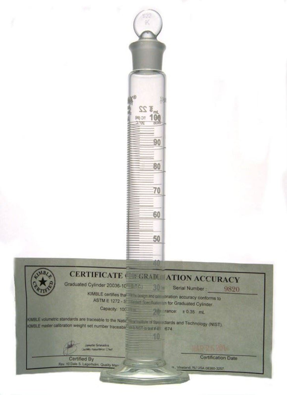 CYL,TC,CLASSA,STOPPER,WHT SCALE,10MLClass A Serial