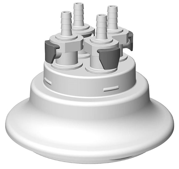 Adapter, 120mm, 4x 1/4