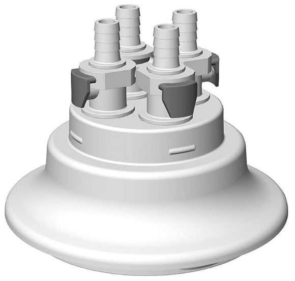 Adapter, 120mm, 4x 3/8