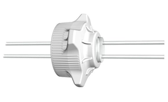 VersaCap, 120mm, EZ-Top, Open Cap w/ 2x 1/4