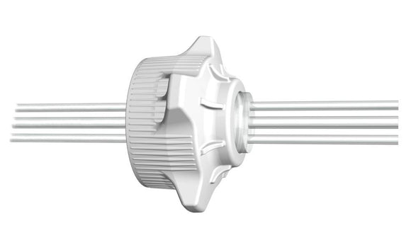 VersaCap, 120mm, EZ-Top, Open Cap w/ 2x 1/4