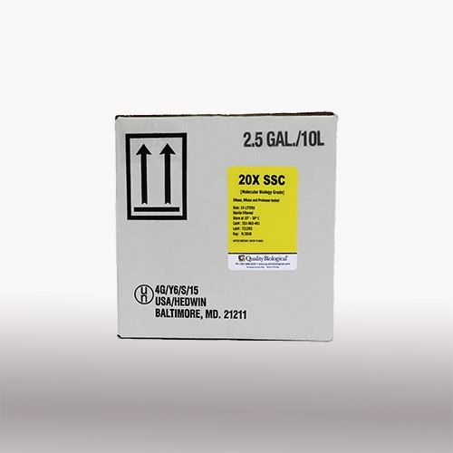 SSC, 20X sterile 10L