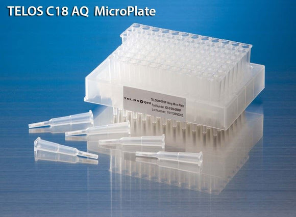 TELOS C18 AQ(EC) MicroPlate (loose wells) 10mg