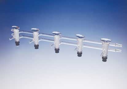 MANIFOLD AIRLESS 3-PLACEVacuum/Gas Manifold with M