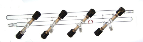 VAC INERT MAN HOSE 600MMDouble Vacuum/Gas Manifold