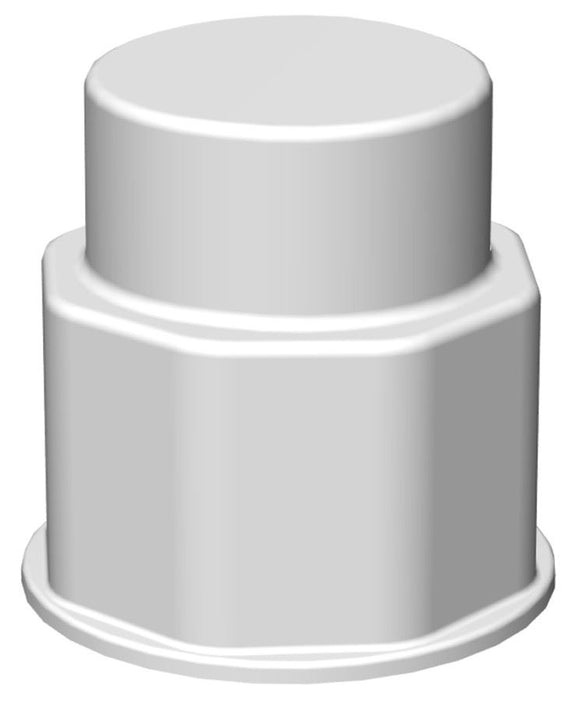 VersaBarb, Spigot Fitting, 1 1/8 Thread, Closed Ca