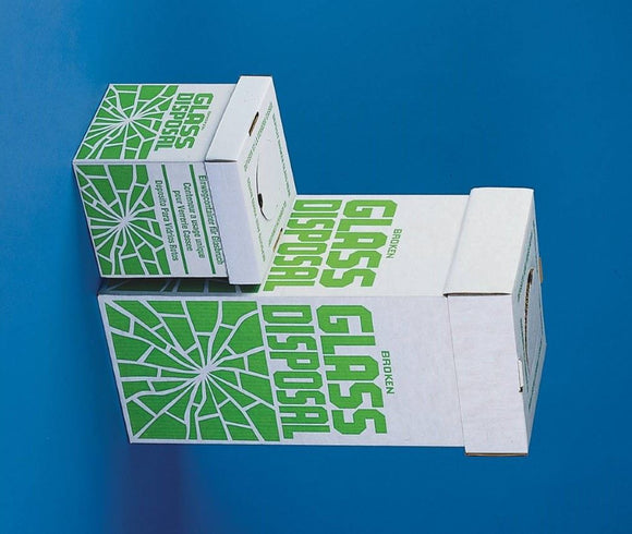 BOX,BROKEN GLASS DISPOSAL-BENCH MODEL,QTY(6)
